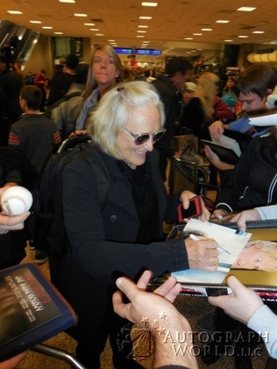 Glenn Close autograph