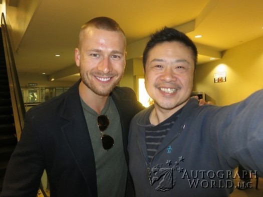 Glen Powell autograph