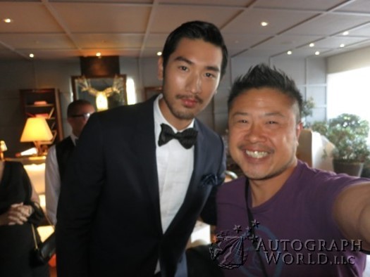 Godfrey Gao autograph