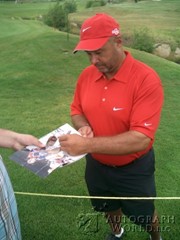 signing photo