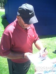 signing photo