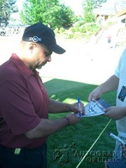 signing photo