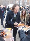 Gregg Turkington signing proof