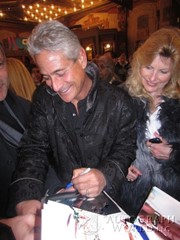 signing photo