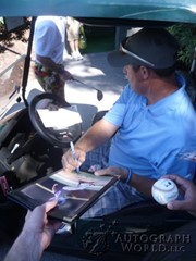 signing photo