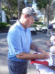 signing photo