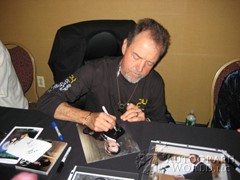 signing photo