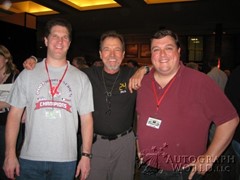 signing photo