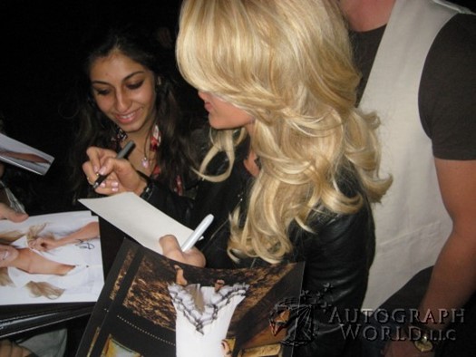 Gretchen Rossi autograph