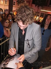 signing photo
