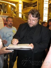 signing photo