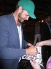 Gustaf Skarsgard signing proof