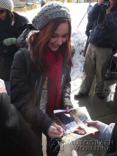 Haley Ramm autograph