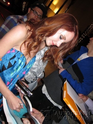 Haley Ramm autograph