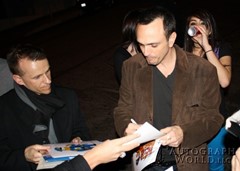 signing photo