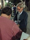 Harrison Ford signing proof