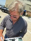 Harrison Ford signing proof