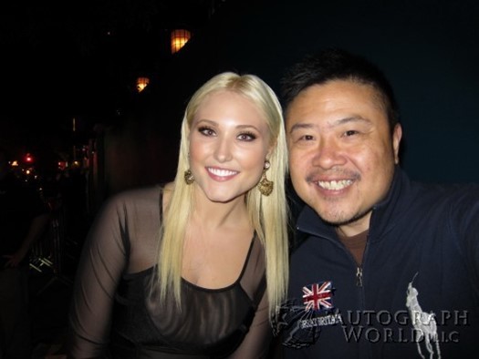 Hayley Hasselhoff autograph