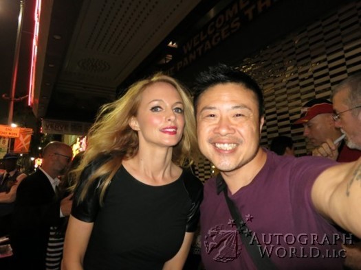 Heather Graham autograph