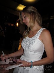 signing photo