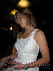 signing photo