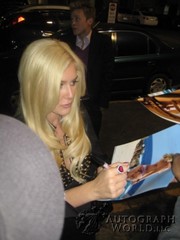 signing photo