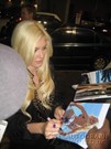 Heidi Montag signing proof