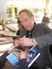 signing photo