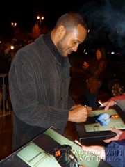 signing photo