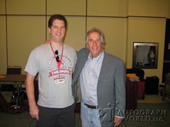 signing photo