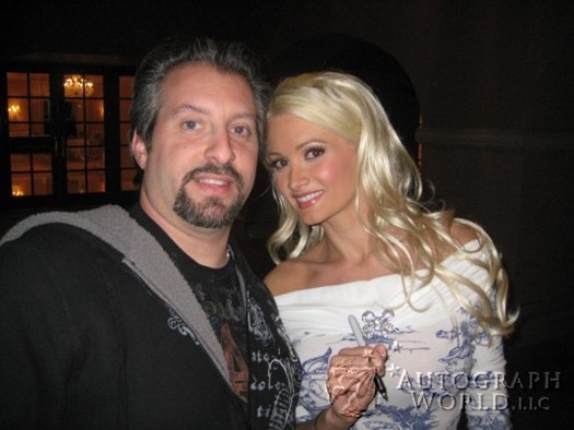 Holly Madison autograph