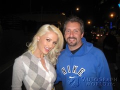 signing photo