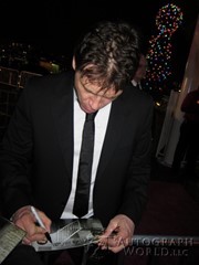 signing photo