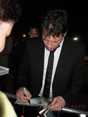 signing photo