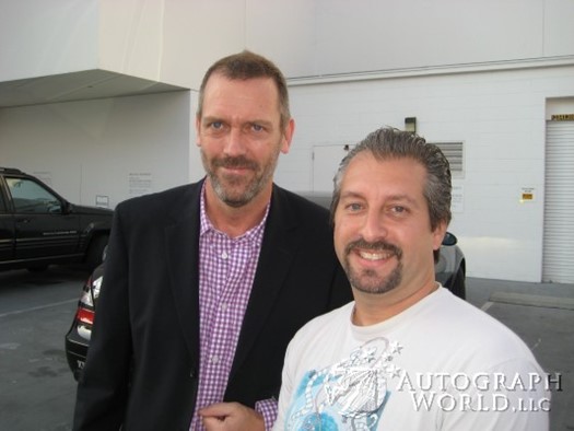 Hugh Laurie autograph