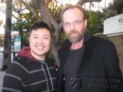 signing photo