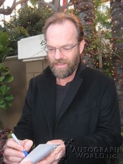 signing photo