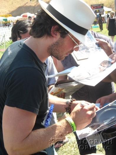 Ian Somerhalder autograph