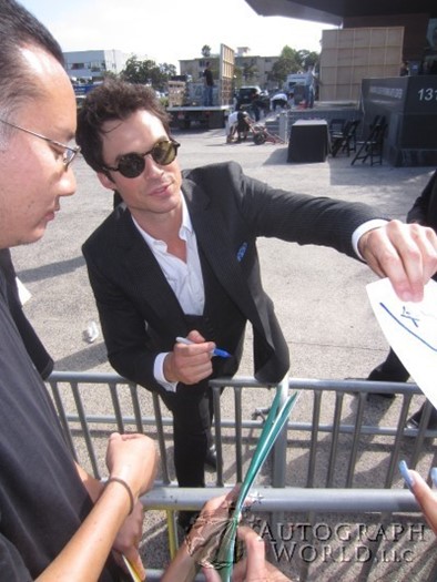 Ian Somerhalder autograph