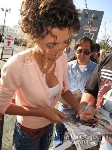 India De Beaufort autograph