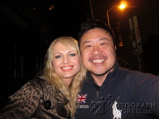 Irina Voronina autograph