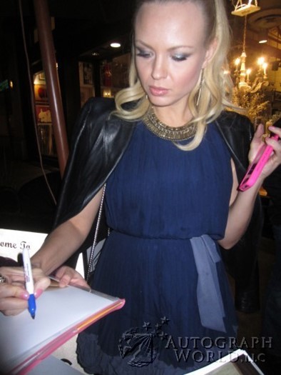 Irina Voronina autograph