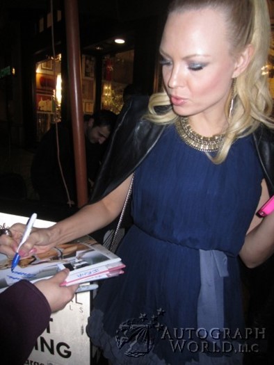 Irina Voronina autograph