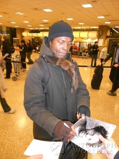 Isaach De Bankole autograph