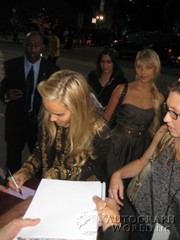 signing photo