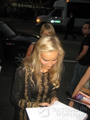 signing photo