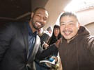 Isaiah Mustafa signing proof