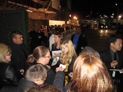 signing photo