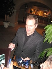 signing photo
