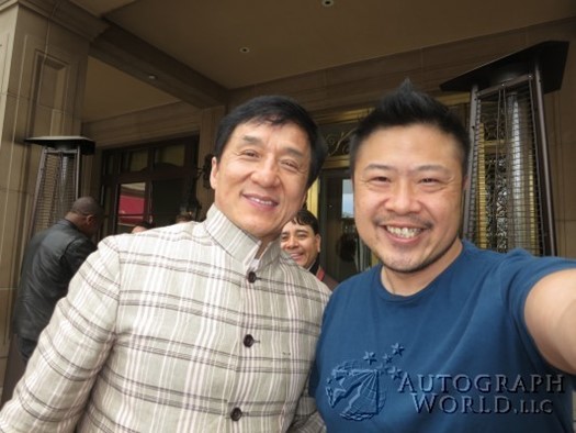 Jackie Chan autograph